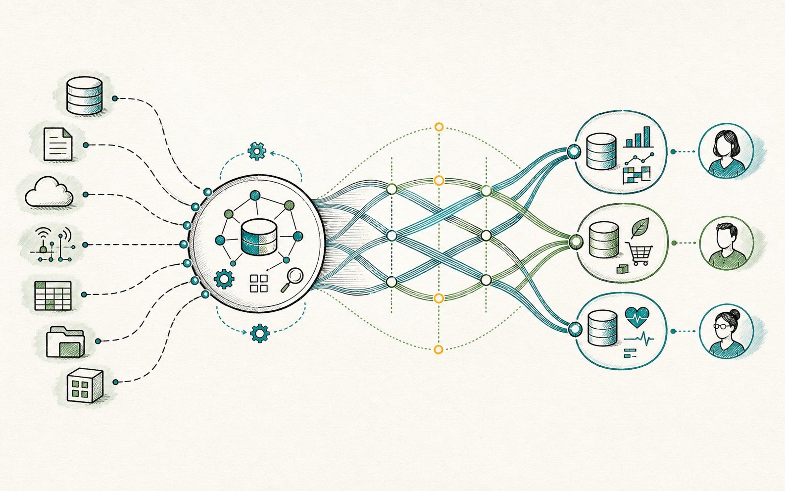 Data Fabric + Data Mesh